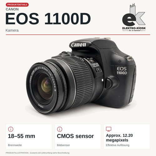 Canon eos 1100d kit - eos,